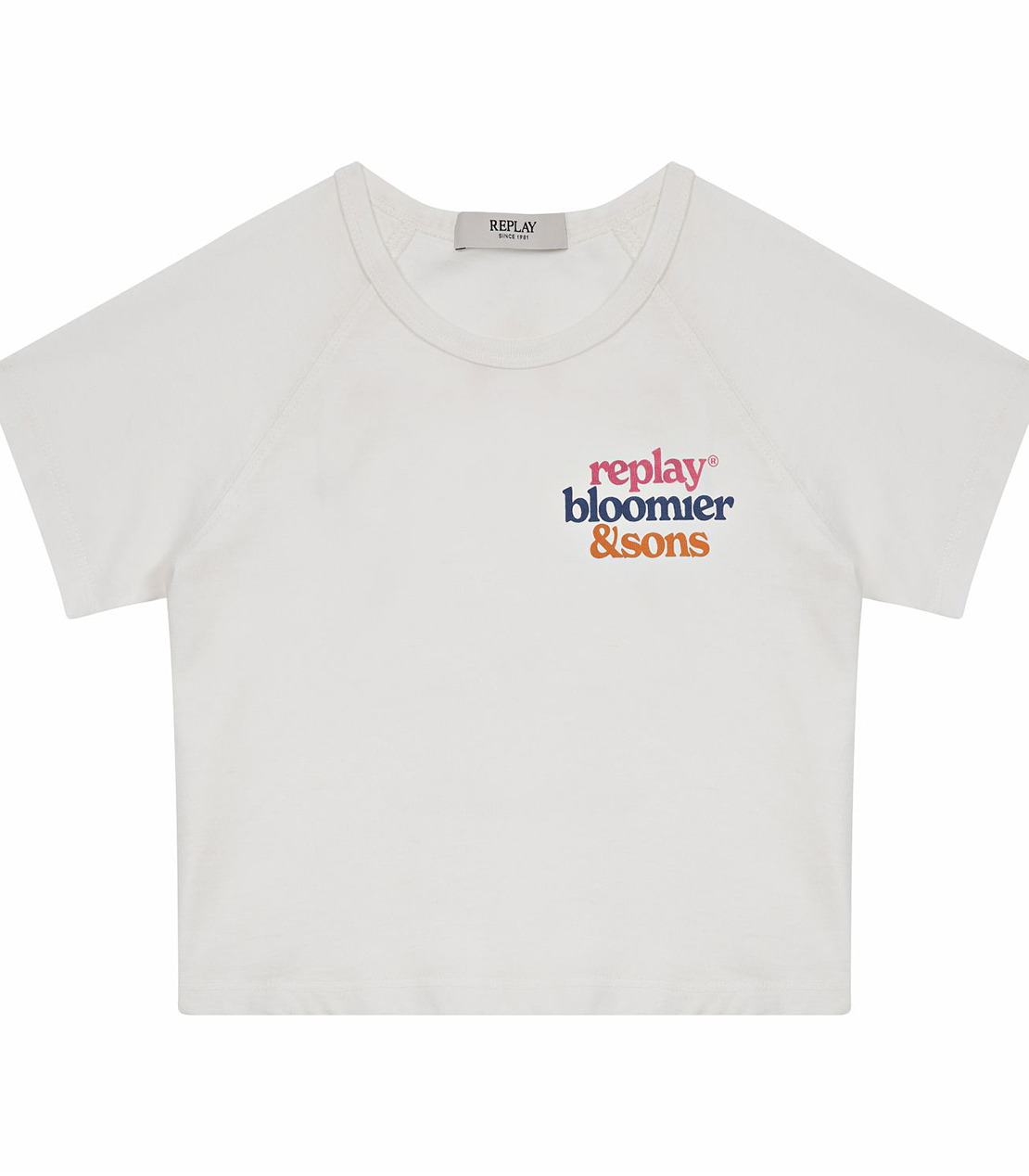カラフルロゴ Tシャツ 詳細画像 アイボリー 1